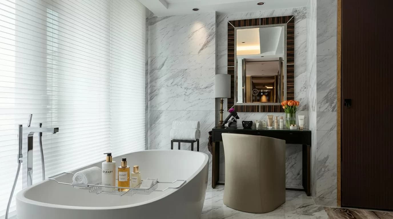 OLEARY Solid Surface freestanding bathtub — color preview