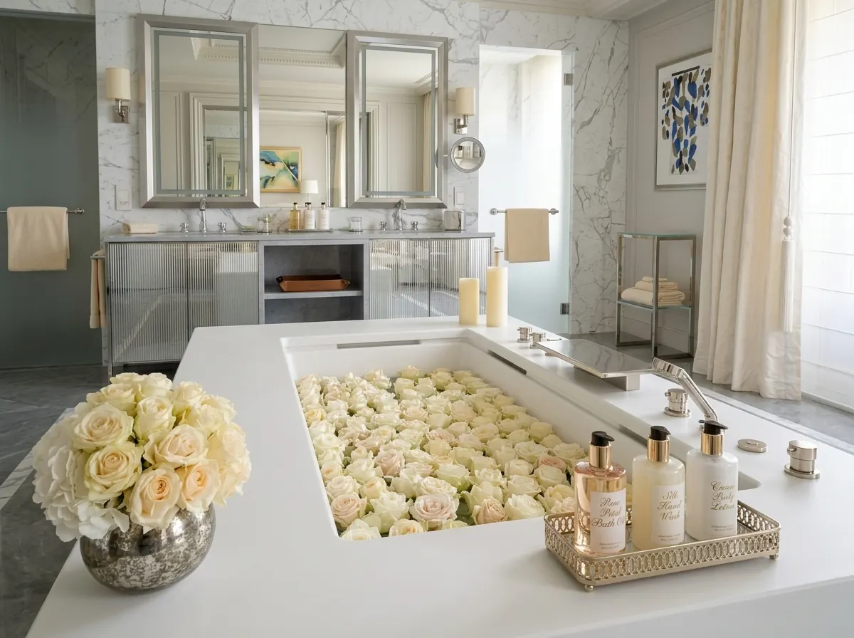 Small Bathroom Layout Ideas That Still Fit a Freestanding Tub