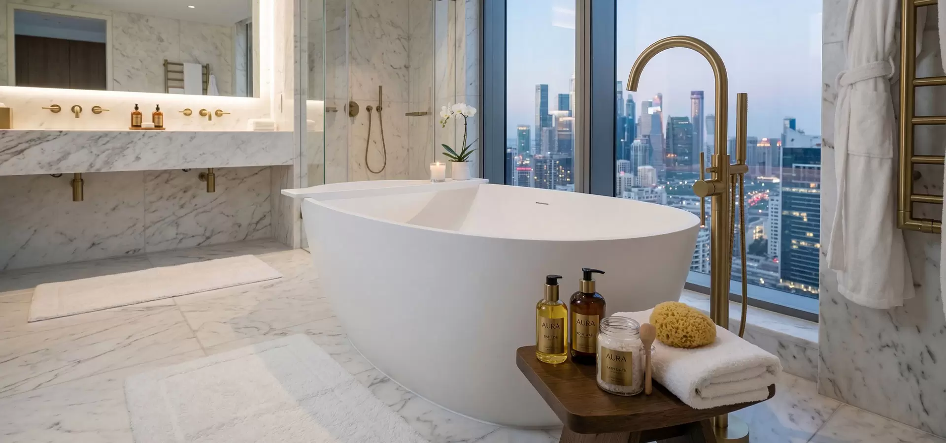 OLEARY custom bathware project — OLEARY Hotel.