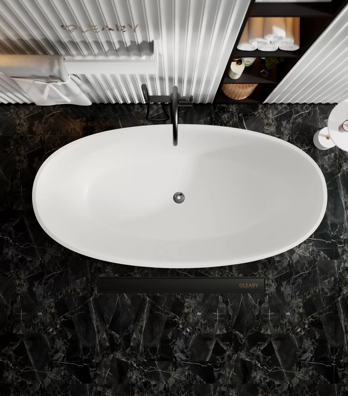 OLEARY OL_BT_50023 modern solid surface freestanding-bathtub view 7 - professional product photo (7)