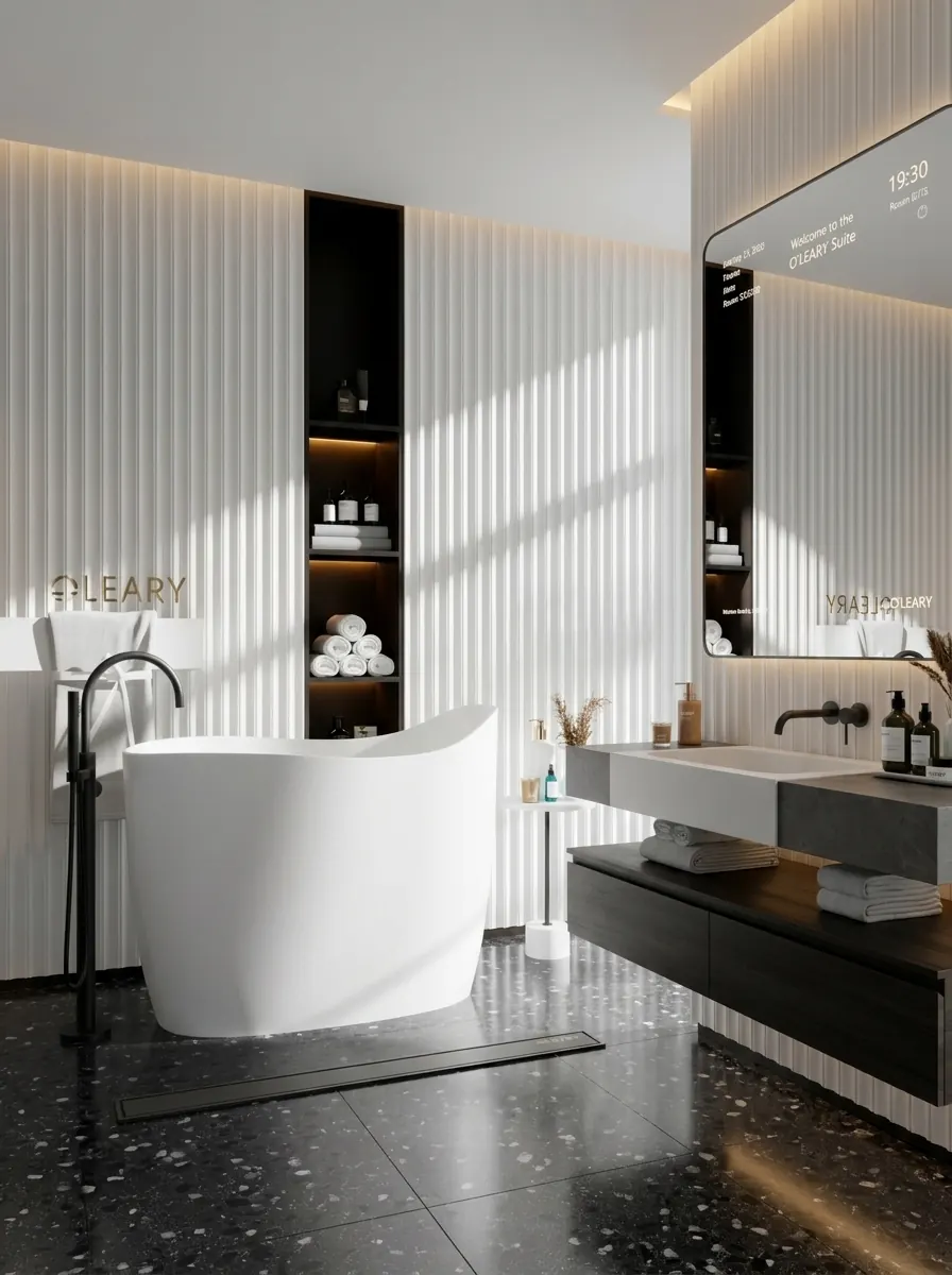 Small Bathroom Layout Ideas That Still Fit a Freestanding Tub
